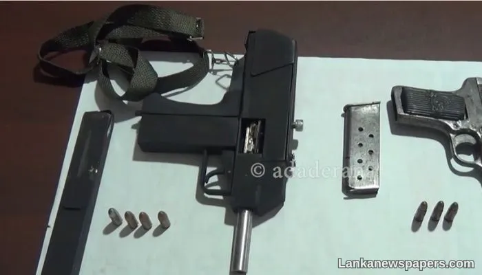 Historic Find: Police Uncover Sri Lanka's First Locally Made Mini Uzi-Type Weapon Hidden in Colombo Graveyard