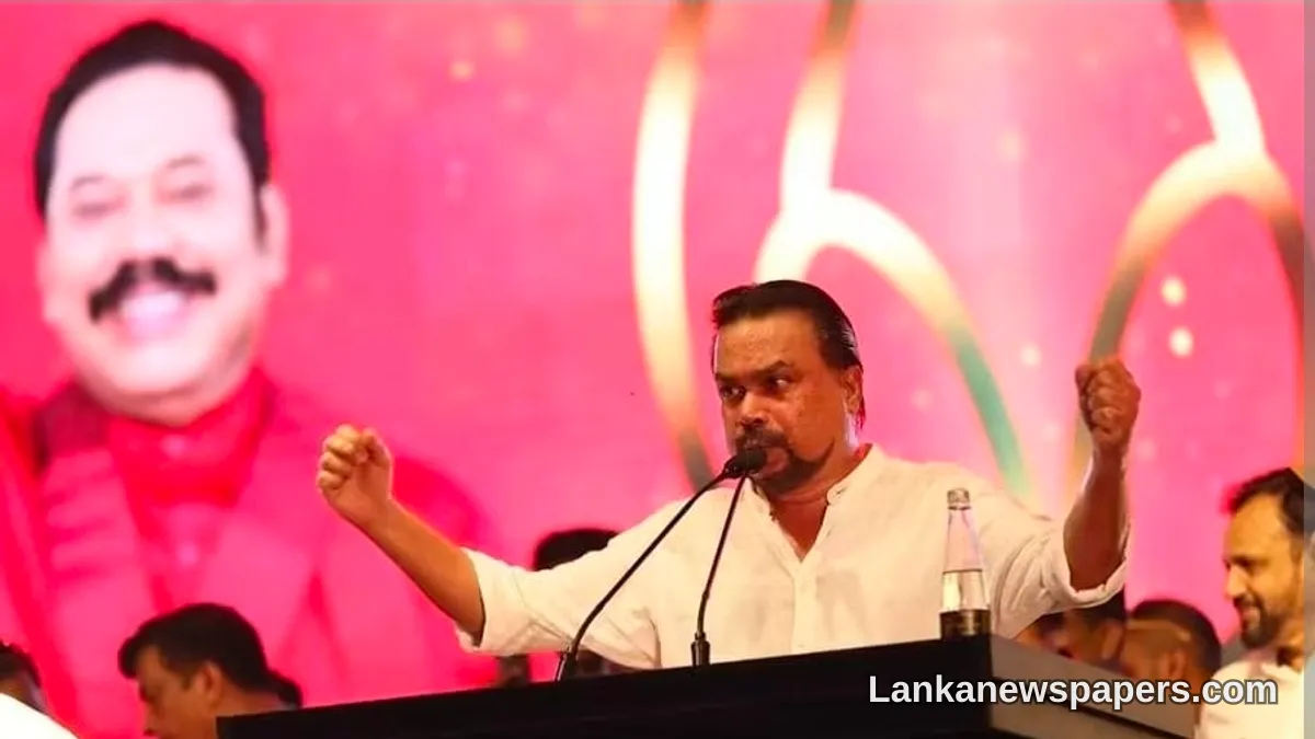 රැලියේ කළ ප්‍රකාශ හේතුවෙන් විමල් වීරවංශට අධිකරණ අවමානය පිළිබඳ නඩු මුහුණ දීමේ තර්ජනය