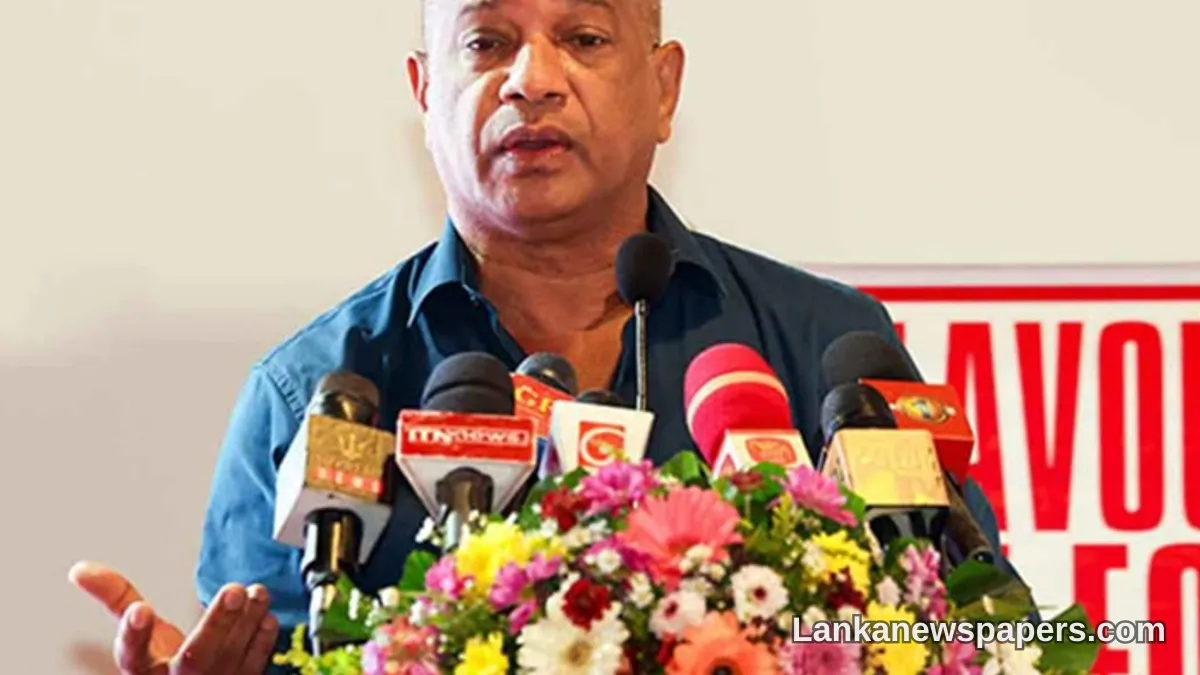 Agriculture Minister Lal Kantha Launches Sharp Attack on Two Private Media Outlets Over Alleged Statement Distortion