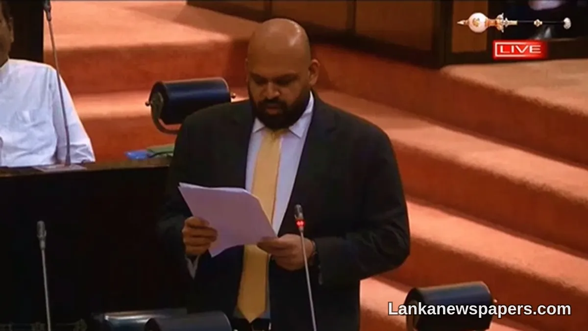 Batticaloa MP Shanakiyan Calls Out Banks' Double Standards in Debt Recovery Practices