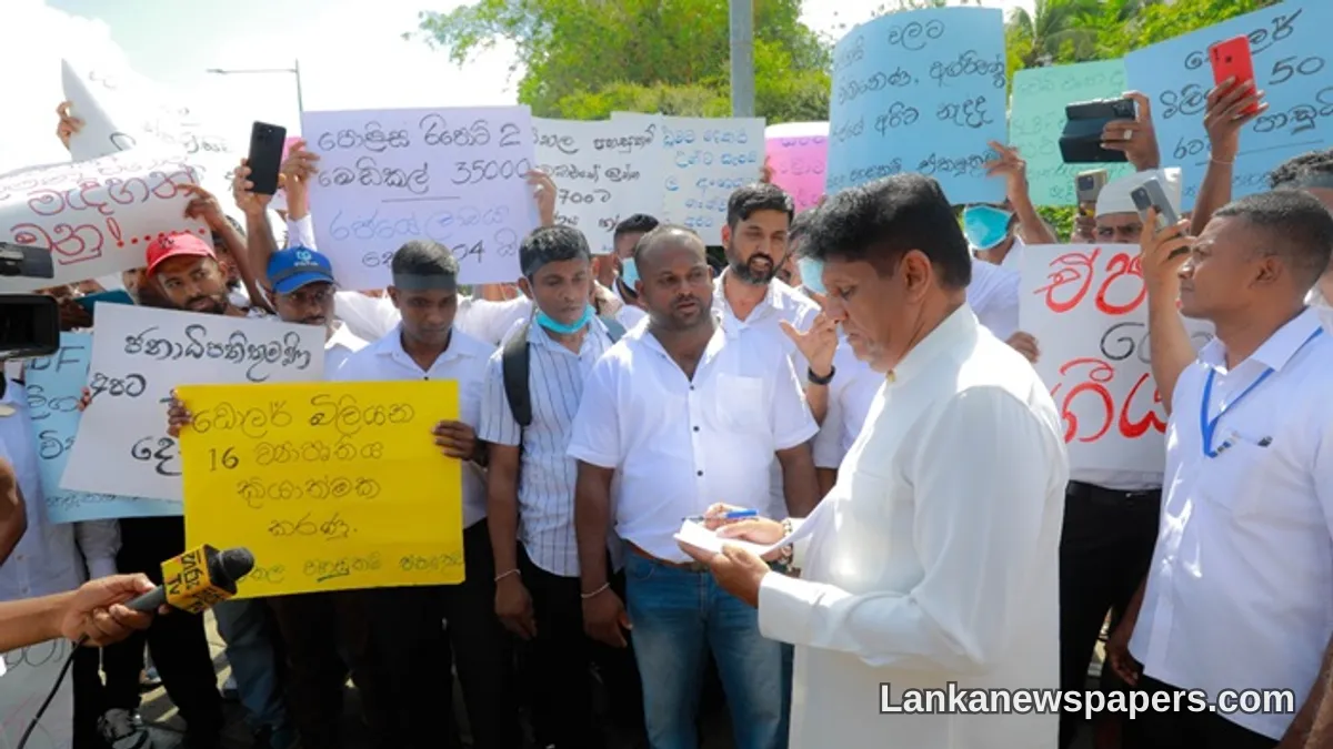 Sajith Accuses 'Job Mafia' of Crushing Thousands of Israelis Employment Dreams