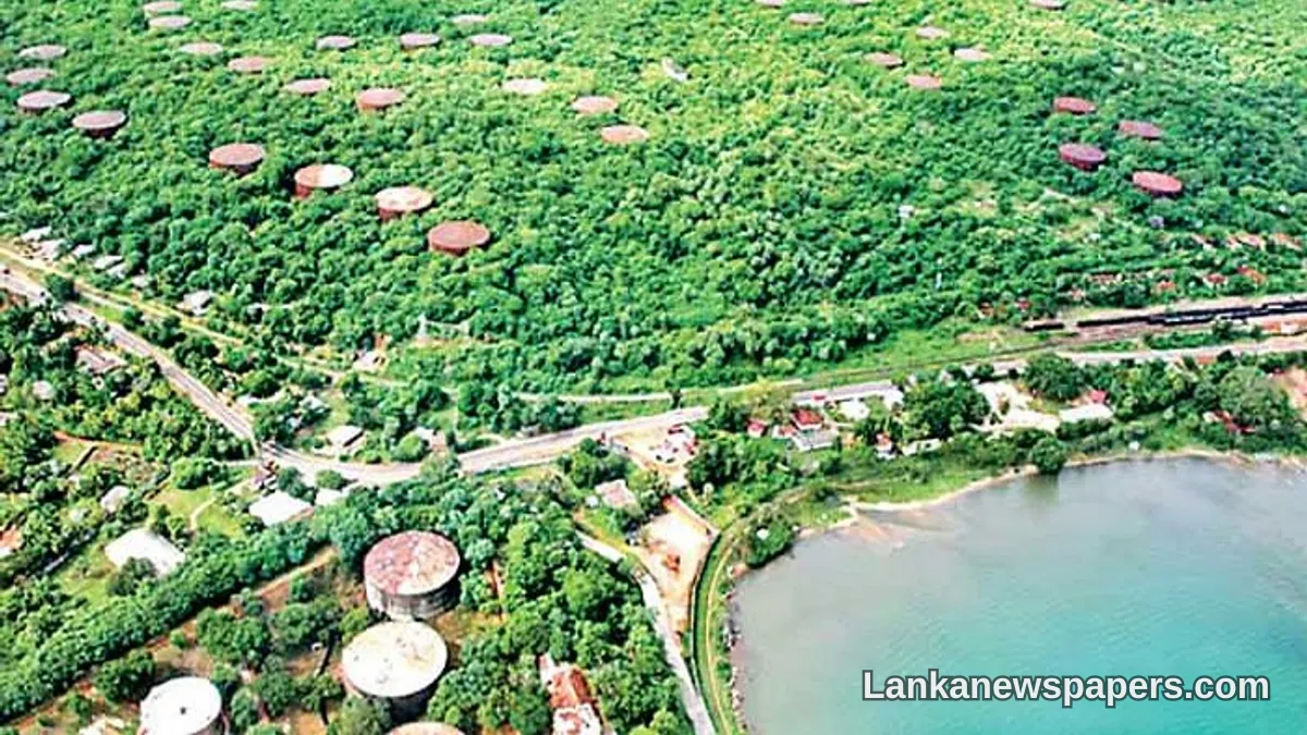 ශ්‍රී ලංකාව ත්‍රිකුණාමලයේ අක්‍රිය තෙල් ටැංකි 29ක් පෞද්ගලික ආයෝජකයන්ට බදු දීමට සූදානම්