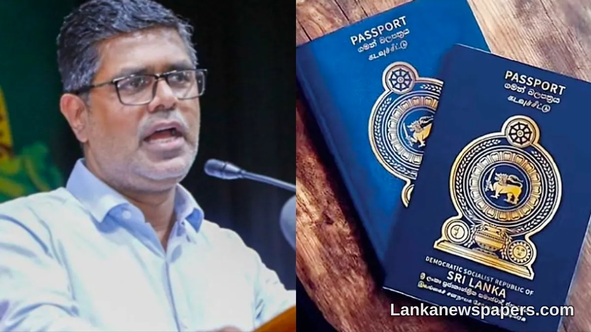 Sri Lankan Opposition MP Raises Alarm Over New Passport Quality Issues Causing Overseas Rejections