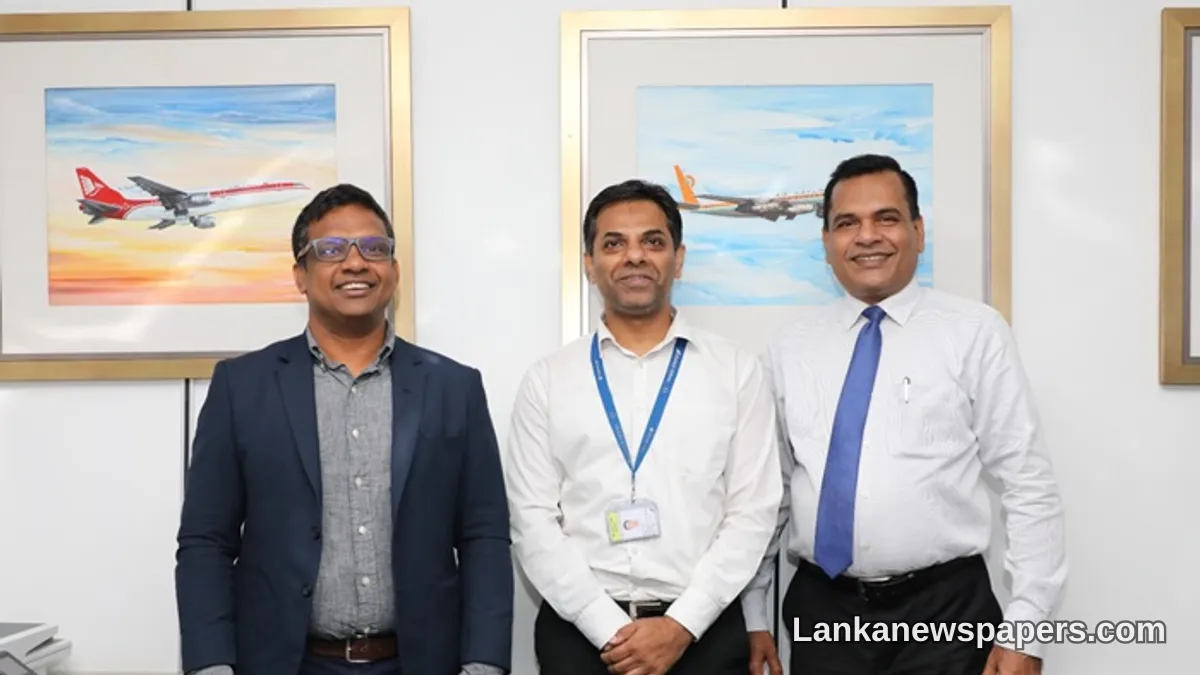 ශ්‍රීලංකන් එයාර්ලයින්ස් වැඩකරන ප්‍රධාන විධායක නිලධාරී ගුවන් සේවයේ අනාගතය පිළිබඳ නියෝජ්‍ය අමාත්‍යවරයා සමඟ තීරණාත්මක සාකච්ඡා පවත්වයි