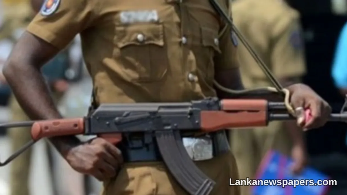 Dematagoda Police Open Fire on Fleeing Three-Wheeler, Five Suspects Nabbed With Swords