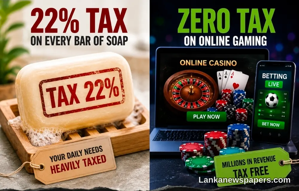 Harsha de Silva Slams Tax System: Soap Taxed at 22% While Online Gaming Goes Free