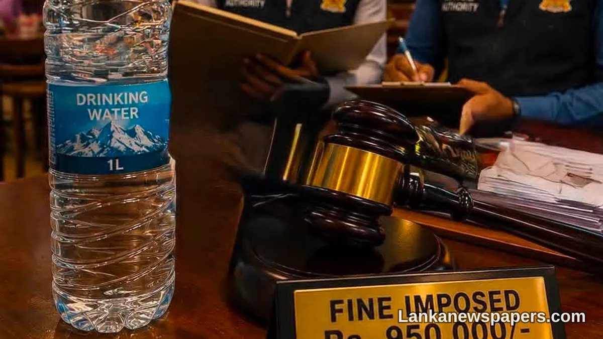 Jaffna Restaurant Slapped With Rs. 950,000 Fine for Overcharging Just Rs. 80 on a Water Bottle