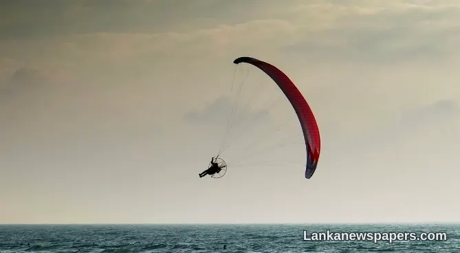Palestinian Tourist Dies After Paramotor Crashes Into Sea Off Bentota Beach