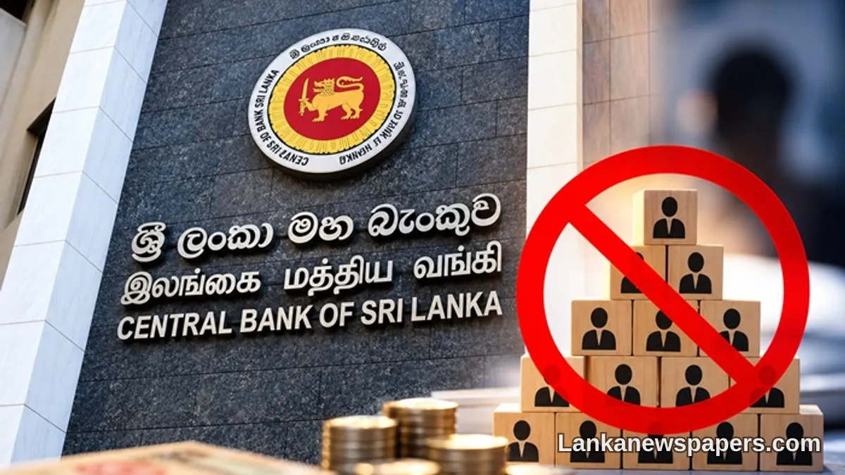Central Bank Expands Prohibited Pyramid Scheme List to 27 Companies, Warns Public Against Illegal Investment Schemes