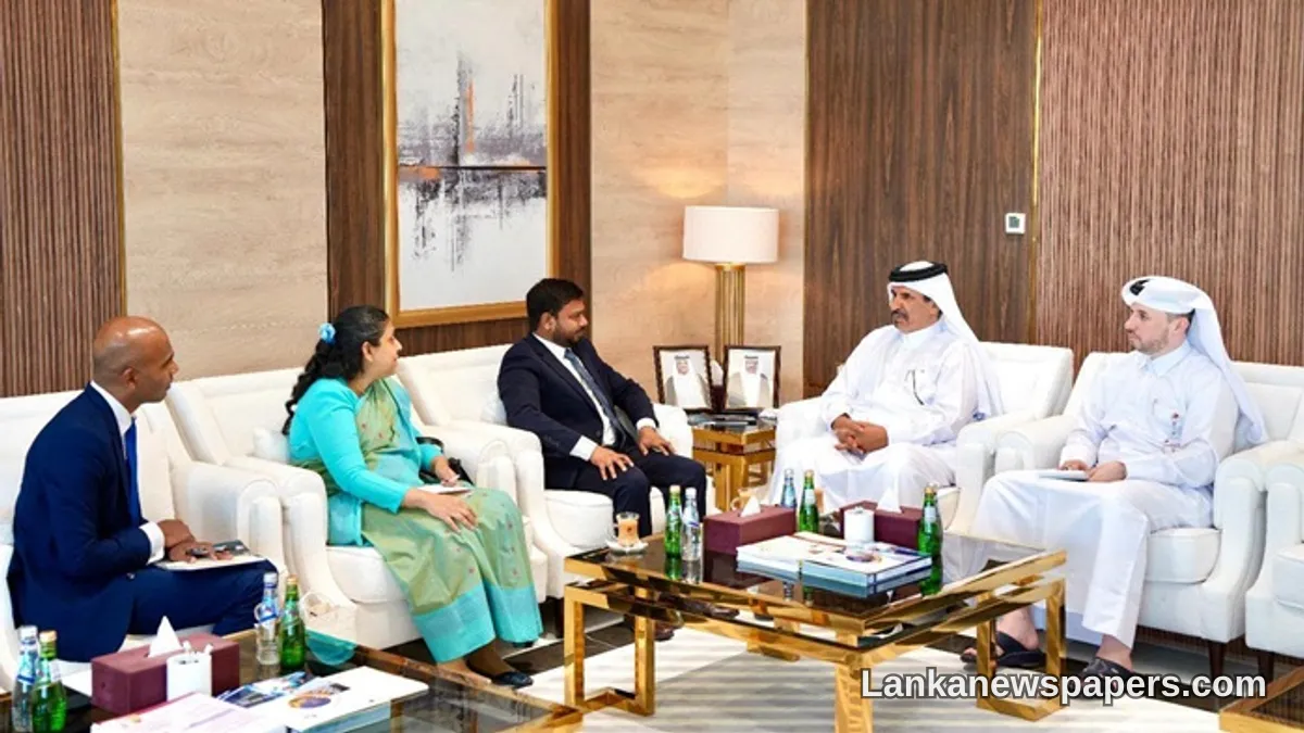 Sri Lanka Seeks Stronger Investment and Employment Ties with Qatar During Senior Diplomatic Visit to Doha