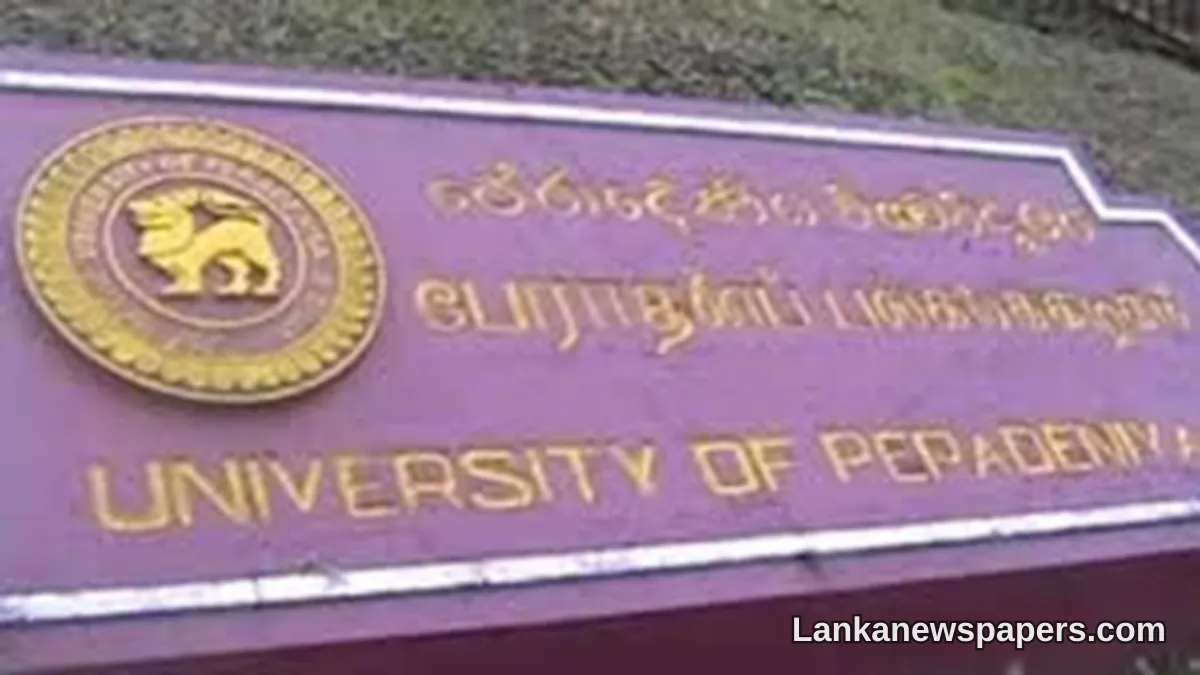 පේරාදෙණිය විශ්වවිද්‍යාලයේ පන්ති සහ විභාග අහිතකර කාලගුණික තත්ත්වයන් හේතුවෙන් අනිශ්චිත කාලයක් සඳහා අත්හිටුවයි