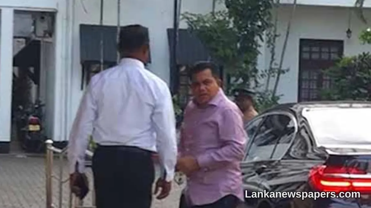 Avant Garde Chairman Nishshanka Senadhipathi Summoned to Face Bribery Commission