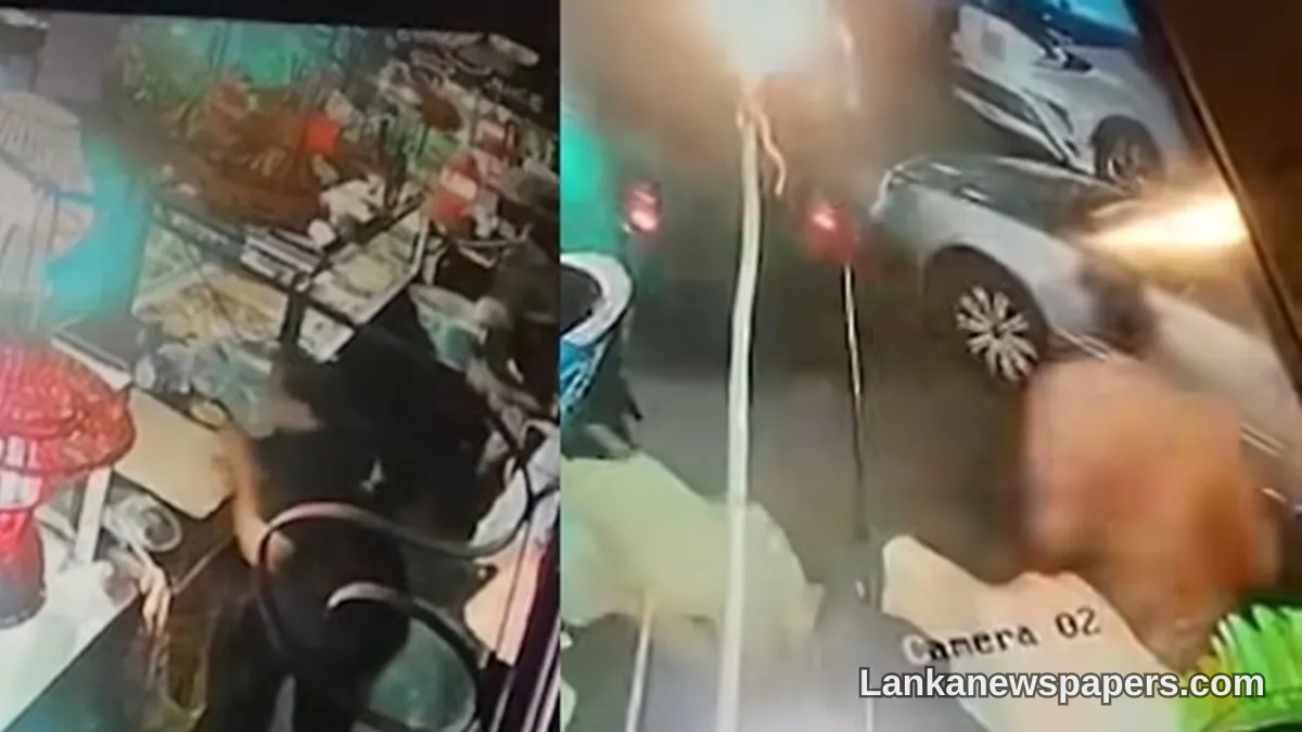 CCTV Footage Emerges Following Deadly Shooting in Moratuwa