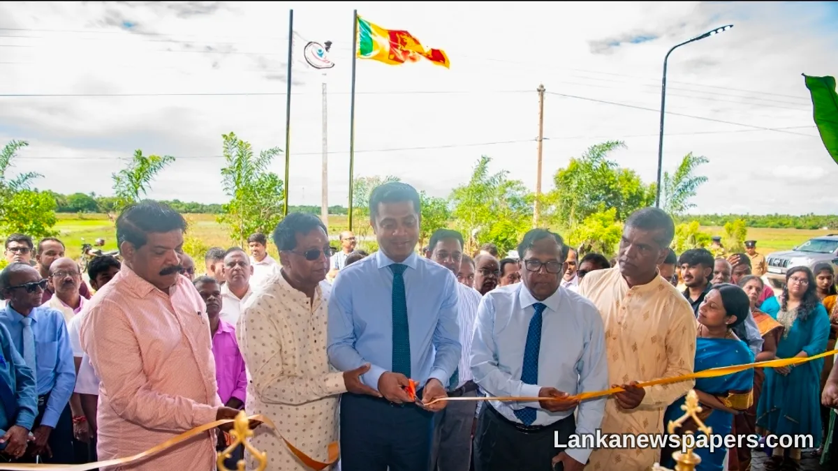 Rs 350 Million Comfort Care Home Opens in Jaffna, Offering Free Palliative Care to Patients