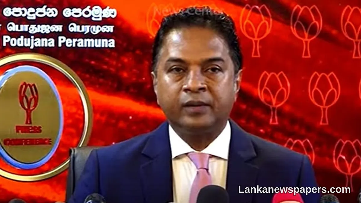 SLPP General Secretary Sagara Kariyawasam Released on Bail Following CCIB Arrest