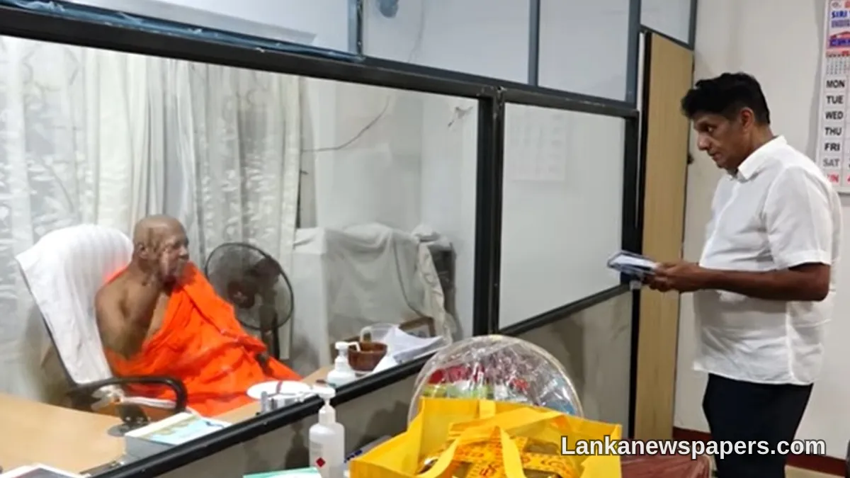 Sajith Calls for Urgent Legal Reforms to Uphold the Dignity of Buddhist Clergy