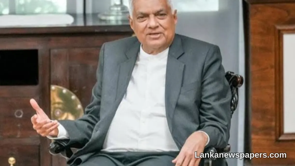 Former President Ranil Wickremesinghe Faces Court Over Alleged Misuse of State Funds