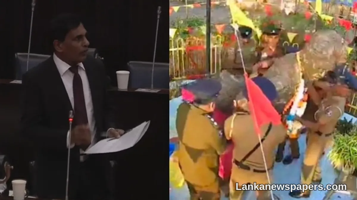 Police Record Statements From 14 Individuals Including Politicians Over Jaffna Thileepan Statue Installation