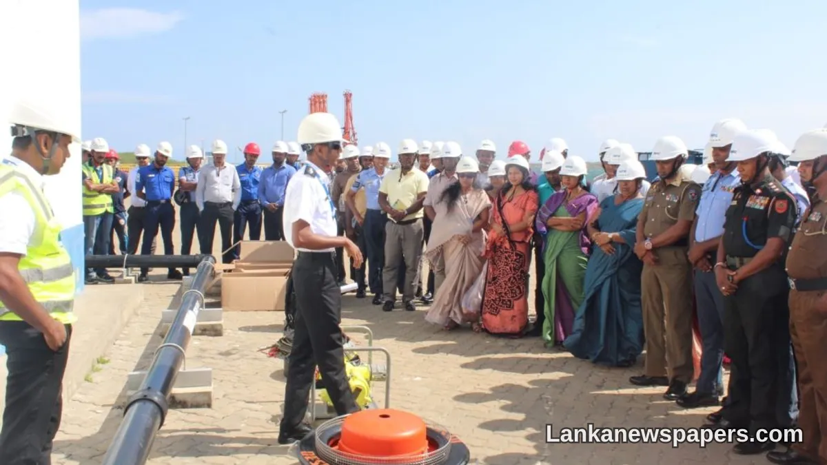 Hambantota International Port Spearheads National Workshop to Bolster Oil Spill Emergency Readiness