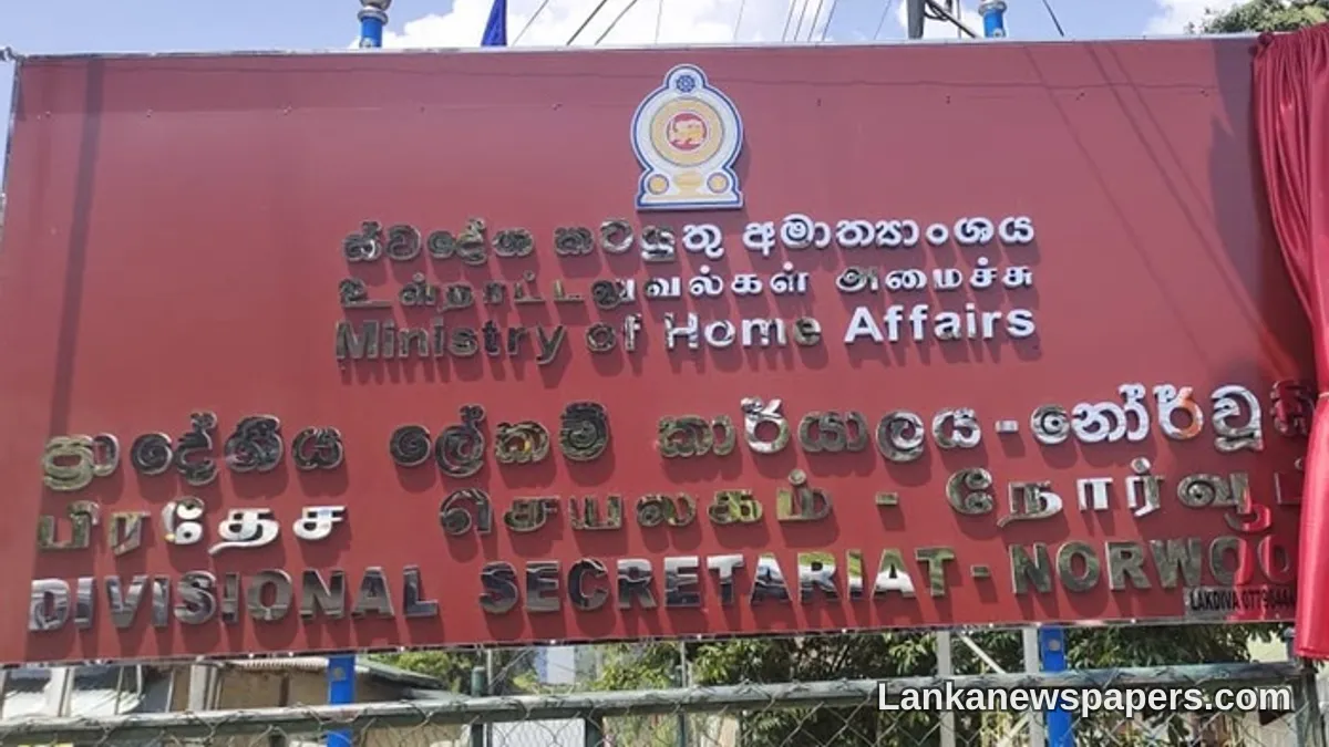 Two Norwood Secretariat Officials Remanded After Aswesuma Welfare Fraud Uncovered