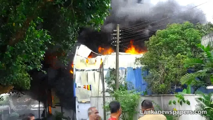 Five Dead After Devastating Factory Fire Rips Through Homagama Industrial Zone