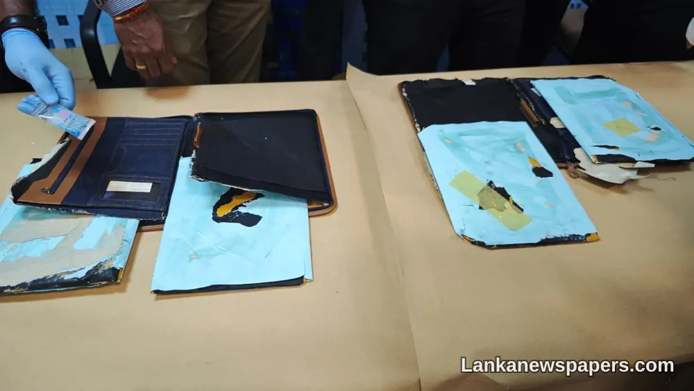 Elderly Spanish Traveller Caught Smuggling Cocaine Worth Rs. 110 Million Through Bandaranaike Airport