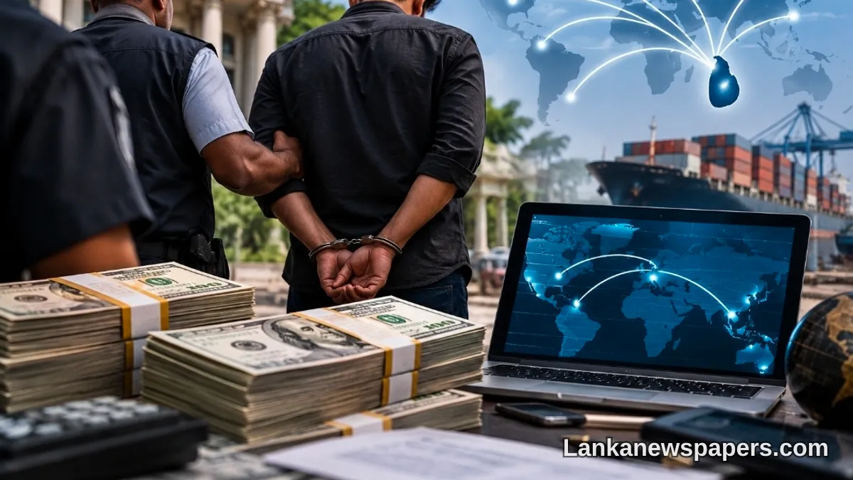 Young Sri Lankan Nabbed Over Alleged USD 25 Million Illegal Foreign Transfer Racket