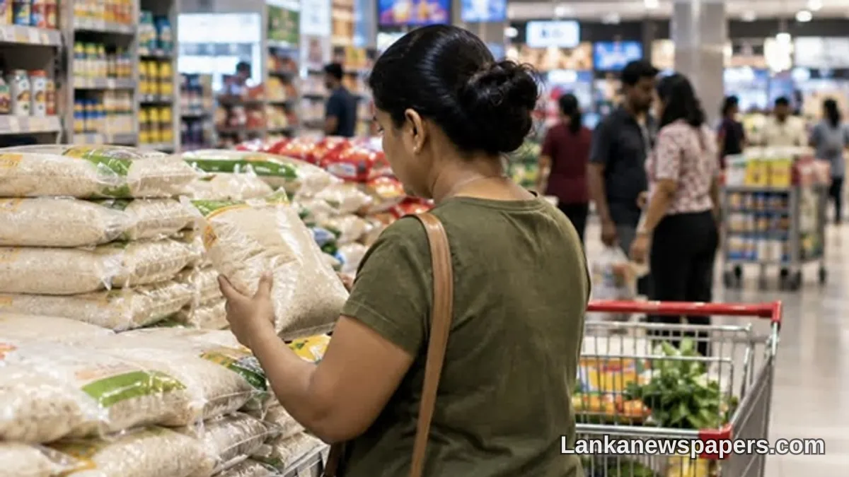උපරිම සිල්ලර මිලට වඩා ආනයනික සහල් විකිණීම නිසා රත්මලාන සුපිරි වෙළඳසලකට රු. 500,000ක් දඩ