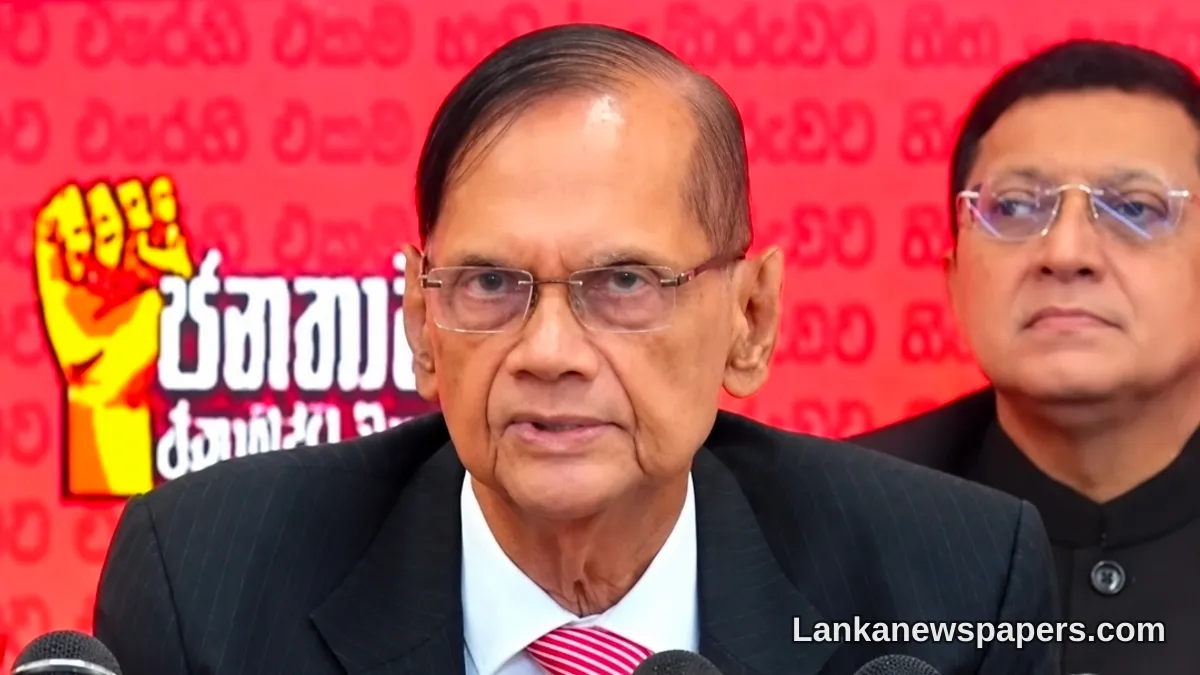 Former Minister GL Peiris Called to Appear Before Bribery Commission