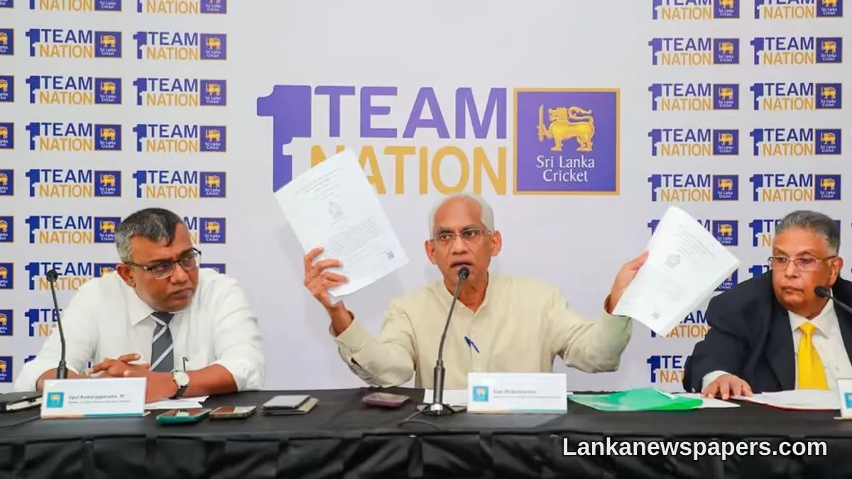 Sri Lanka Cricket Set for Legislative Overhaul as New Bill Heads to Parliament