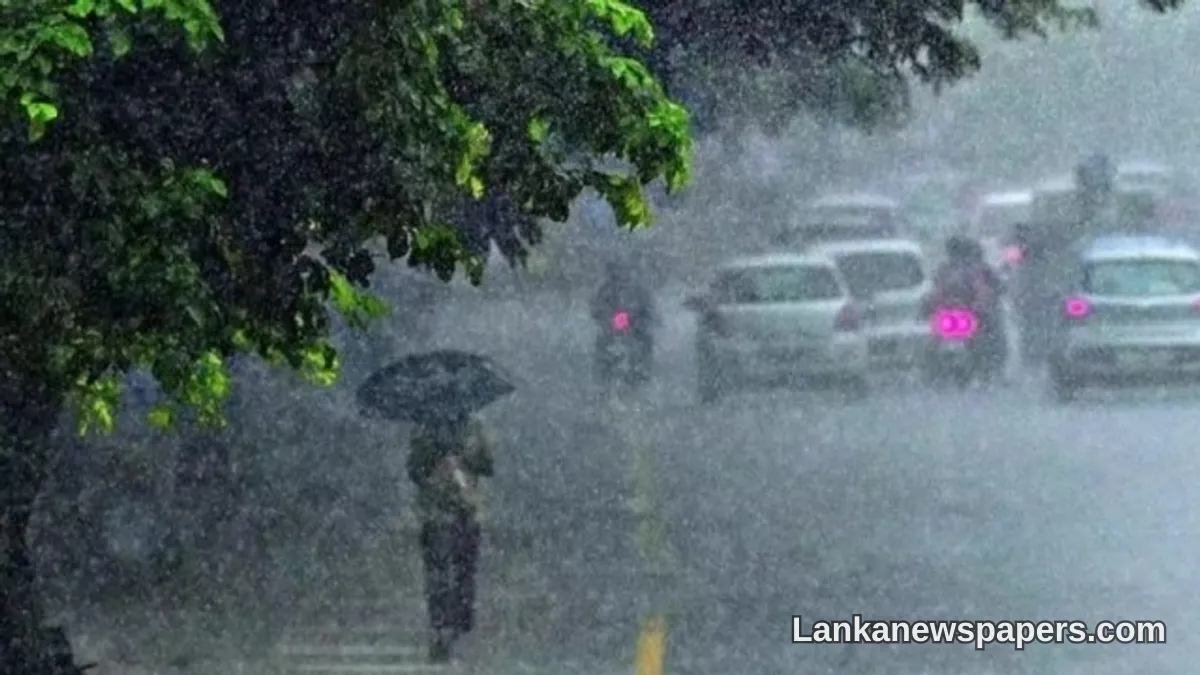 Rain and Thundershowers Expected Across Multiple Regions Today