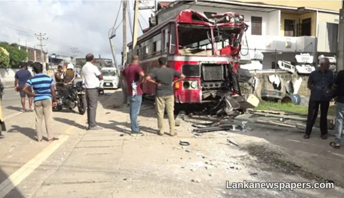 SLTB Bus Driver Dies Mid-Journey as Vehicle Crashes in Wellampitiya