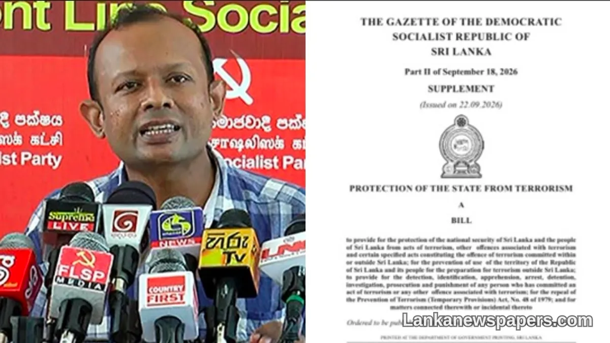 FSP Sounds Warning Over Anti-Terror Bill, Citing Risk of Military Overreach