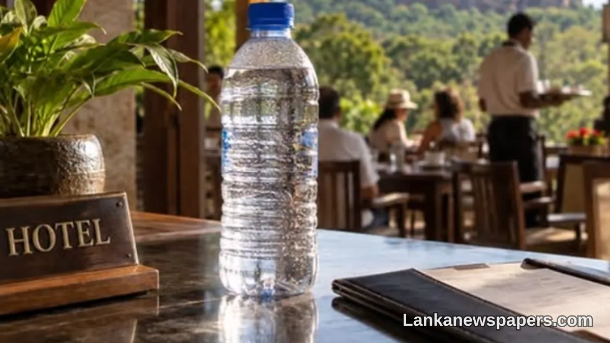 Dambulla Hotel Slapped With Rs. 500,000 Fine After Overcharging Tourist for Water Bottle