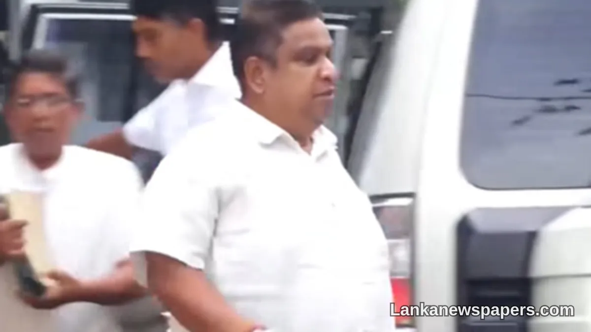 MP Chamara Sampath Dassanayake Reports to Anti-Corruption Commission