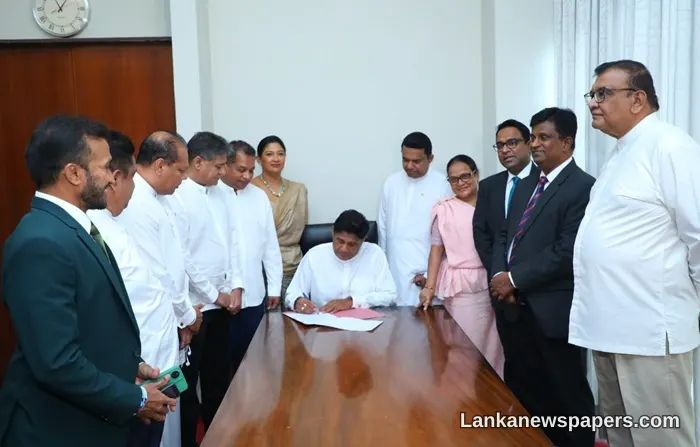 Opposition Moves No-Confidence Motion Against Justice Minister Harshana
