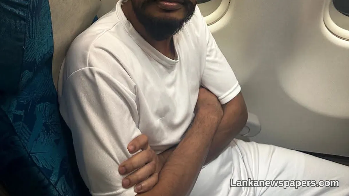 Notorious Crime Suspect 'Bus Lalith' Extradited to Sri Lanka from Dubai