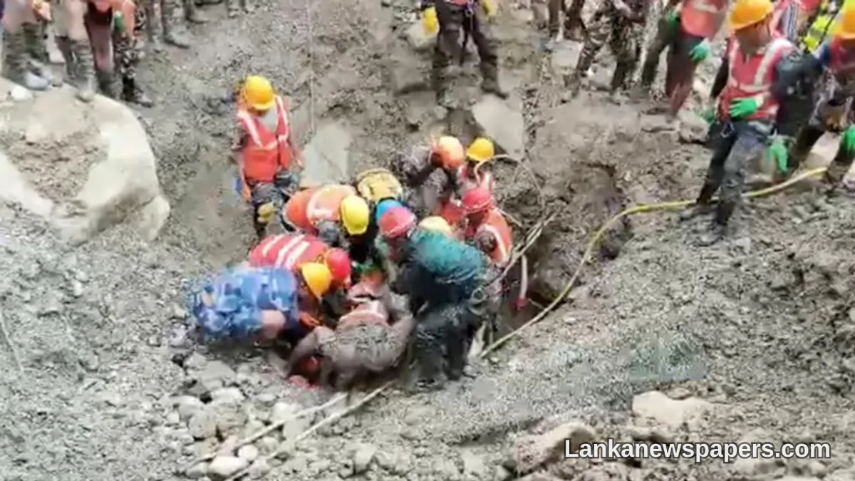 Two Workers Pulled Alive from Nepal Hydropower Tunnel After Nine Days Trapped Underground