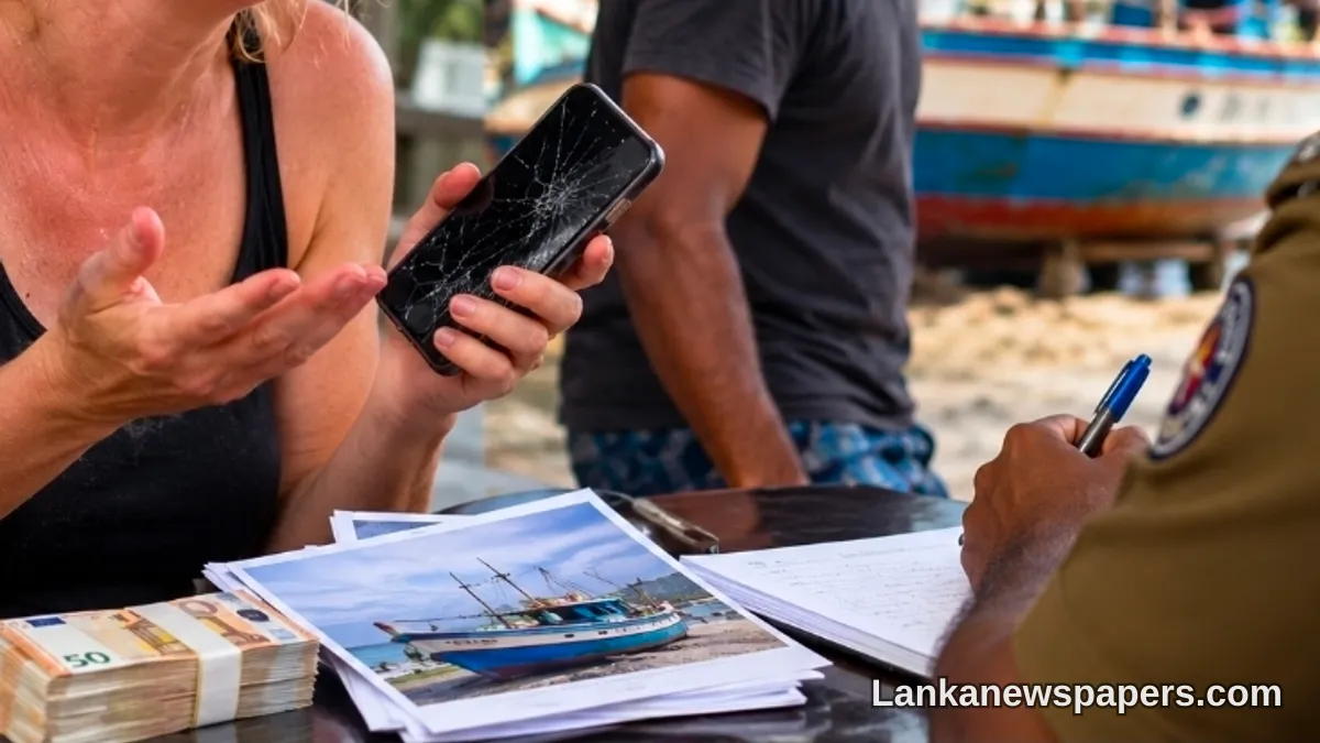German Woman Files Assault Complaint Against Sri Lankan Boyfriend, Demands Return of €25,000