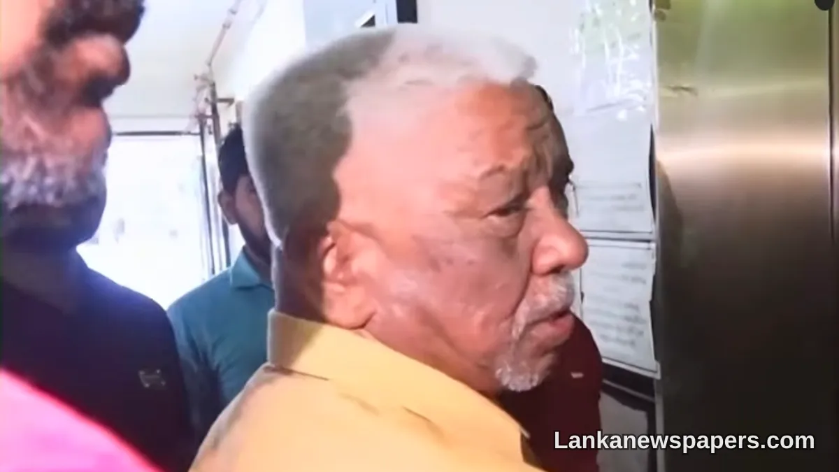 Ex-Colombo Municipal Councillor Mahinda Kahandagama Nabbed on Drug Possession Charges