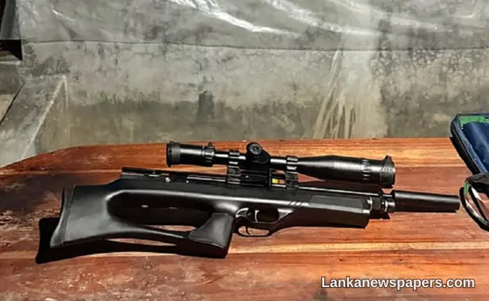 STF Uncovers Sniper Rifle and Ammunition Hidden in Ampara Forest Reserve