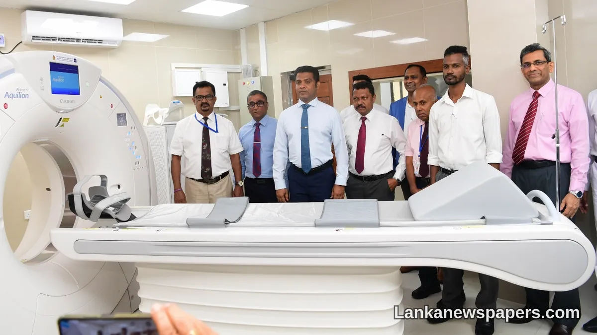 Kandy National Hospital Receives Rs. 620 Million High-Tech Medical Equipment Boost