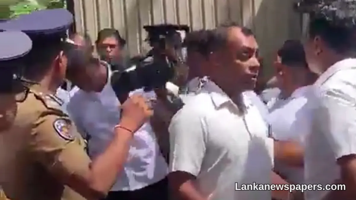 Media Cameraman Taken Into Custody Over Alleged Attack on Former President's Security Personnel