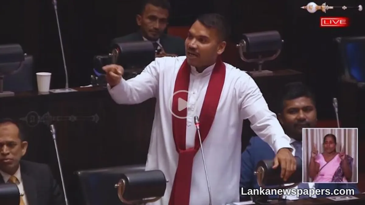 Namal Vows to Press Ahead with Anuradhapura Rally Amid Government Pressure