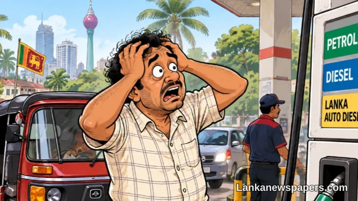 Rising Global Oil Prices Spark Fresh Fuel Cost Fears in Sri Lanka