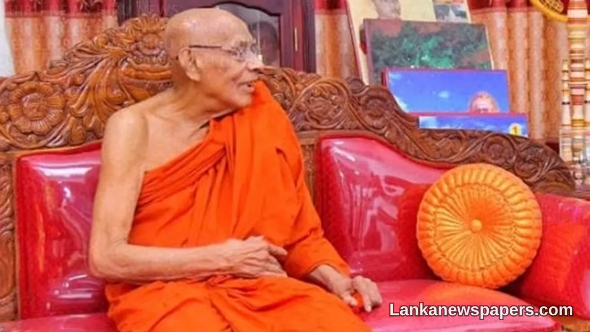 Venerable Sirivimala Thera, Deputy Chief Prelate of Ramanna Sect, Passes Away