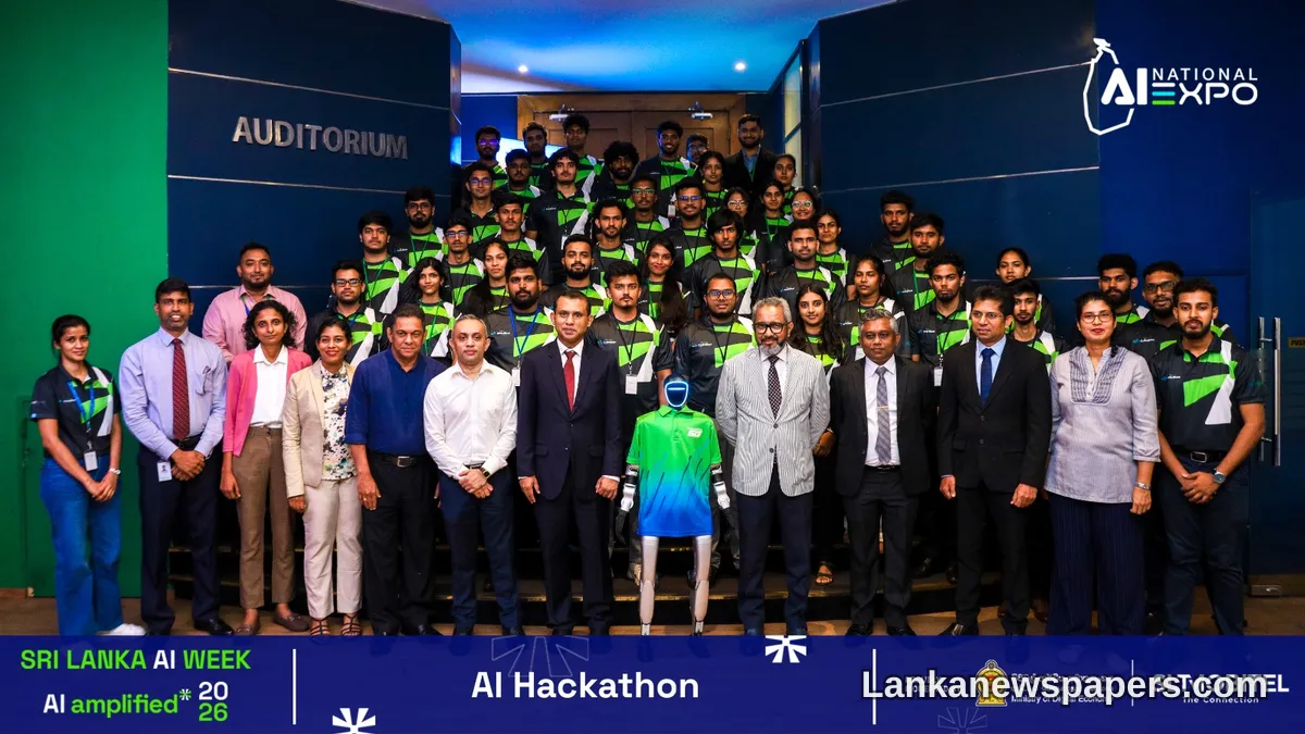 කෘත්රිම බුද්ධිය පිළිබඳ ශ්රී ලංකාවේ නැගී එන දක්ෂතා කෙරෙහි අවධානය යොමු කරමින් Sri Lanka AI Week 2026 එළිදක්වයි