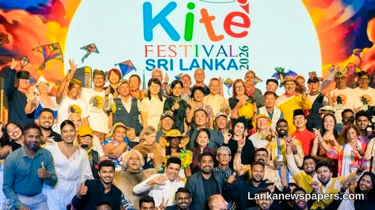 Colombo's Galle Face Green to Light Up the Sky at International Kite Festival 2026