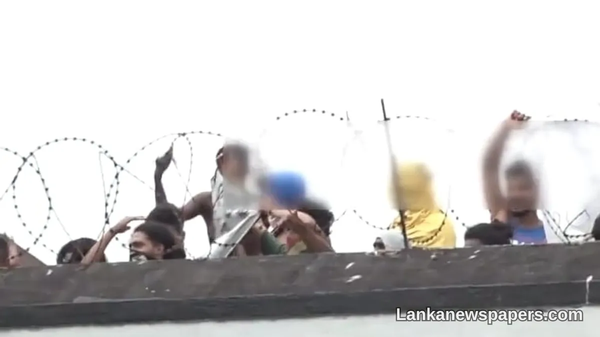 Tear Gas Deployed as Pallansena Prison Inmates Take Protest to Rooftop