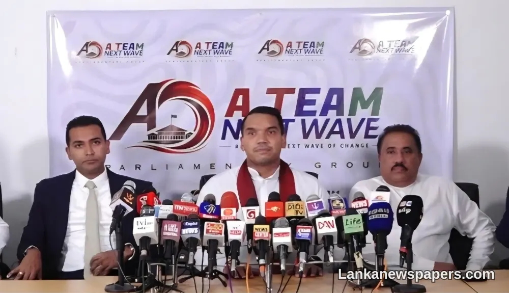 Namal Rajapaksa Spearheads New Political Movement "A Team – Next Wave" With National Ambitions